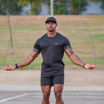 Camisa de compressão masculina da MAN com secagem rápida